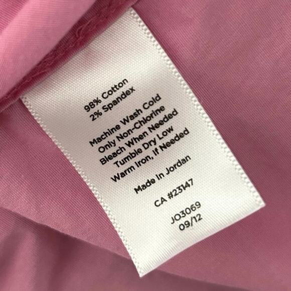 Talbots Pink Wrap Style Sleeveless Blouse Career Preppy Office Top 12P - Picture 6 of 6